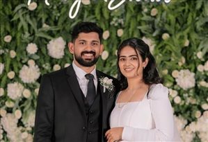 Wedding Photos of Neeraj Jojo and Sneha Siby